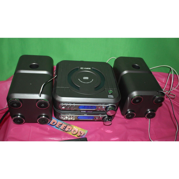 Curtis Digital CD Radio Compact Stereo System With Remote And Speakers RCD633 - Picture 3 of 16